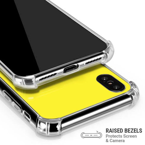 NBA Utah Jazz Standard - Yellow iPhone XS Max Clear Case